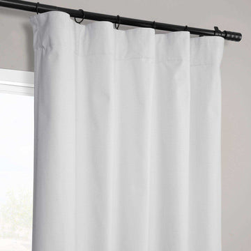 Off-White Vienna Basic Linen Blackout Curtain Pair (2 Panels)