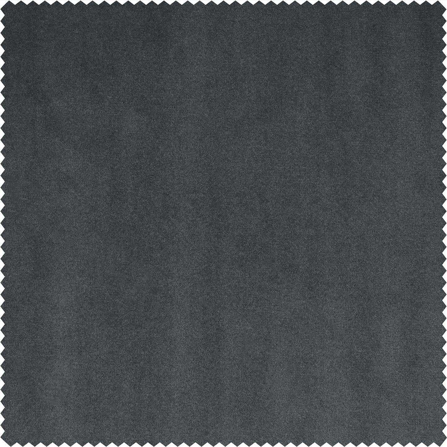 IronStone Grey Urban Lush Velvet Custom Curtain
