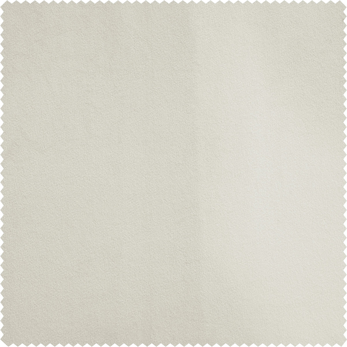 Porcelain White Signature Velvet Custom Curtain