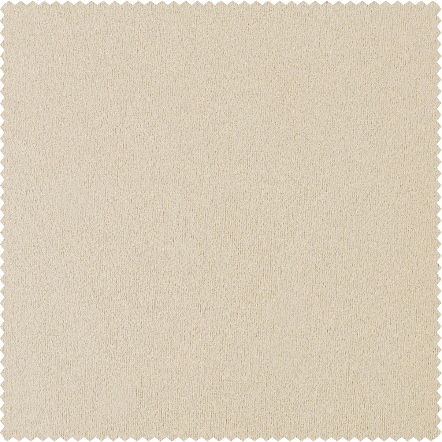 Alabaster Beige Signature Velvet Custom Curtain