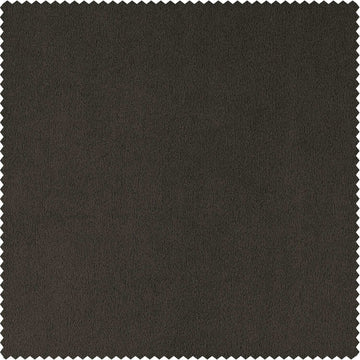 Gunmetal Grey Signature Velvet Custom Curtain