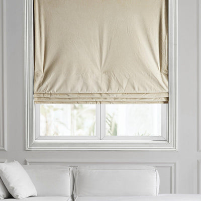 Neutral Ground Signature Velvet Roman Shade