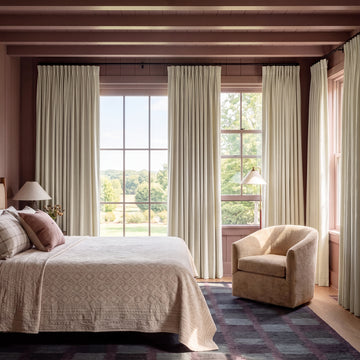 Neutral Ground Signature Velvet Custom Curtain