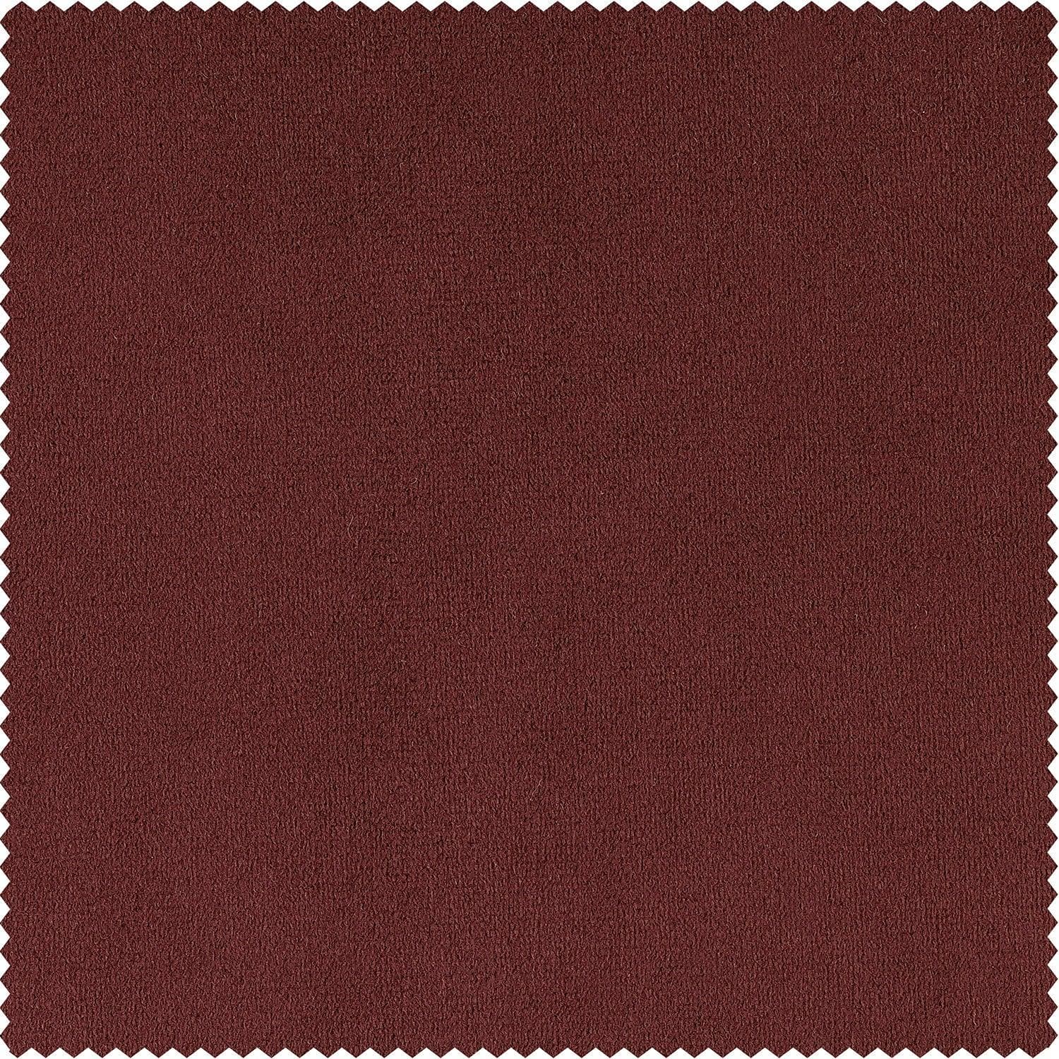 Crimson Rust Signature Velvet Blackout Curtain