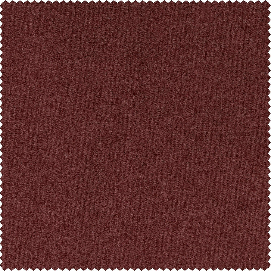 Crimson Rust Signature Velvet Swatch - HalfPriceDrapes.com
