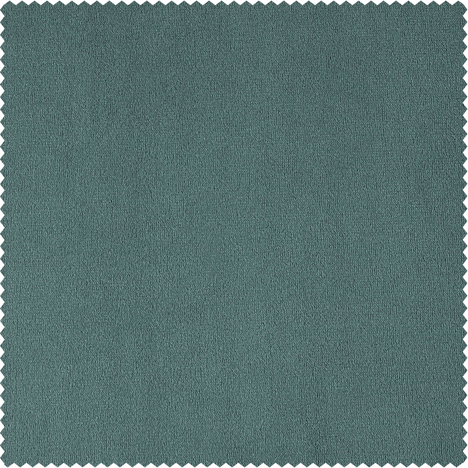 Skylark Blue Signature Velvet Custom Curtain