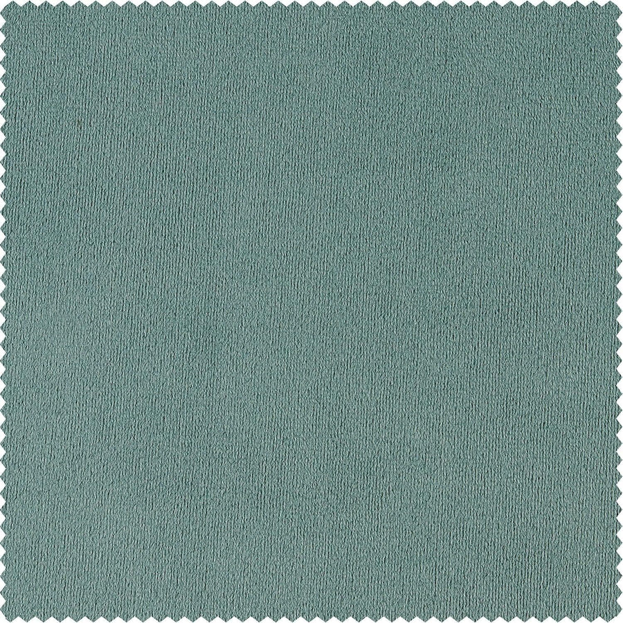 Skylark Blue Signature Velvet Custom Curtain - HalfPriceDrapes.com