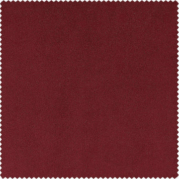 Moroccan Red Signature Velvet Custom Curtain
