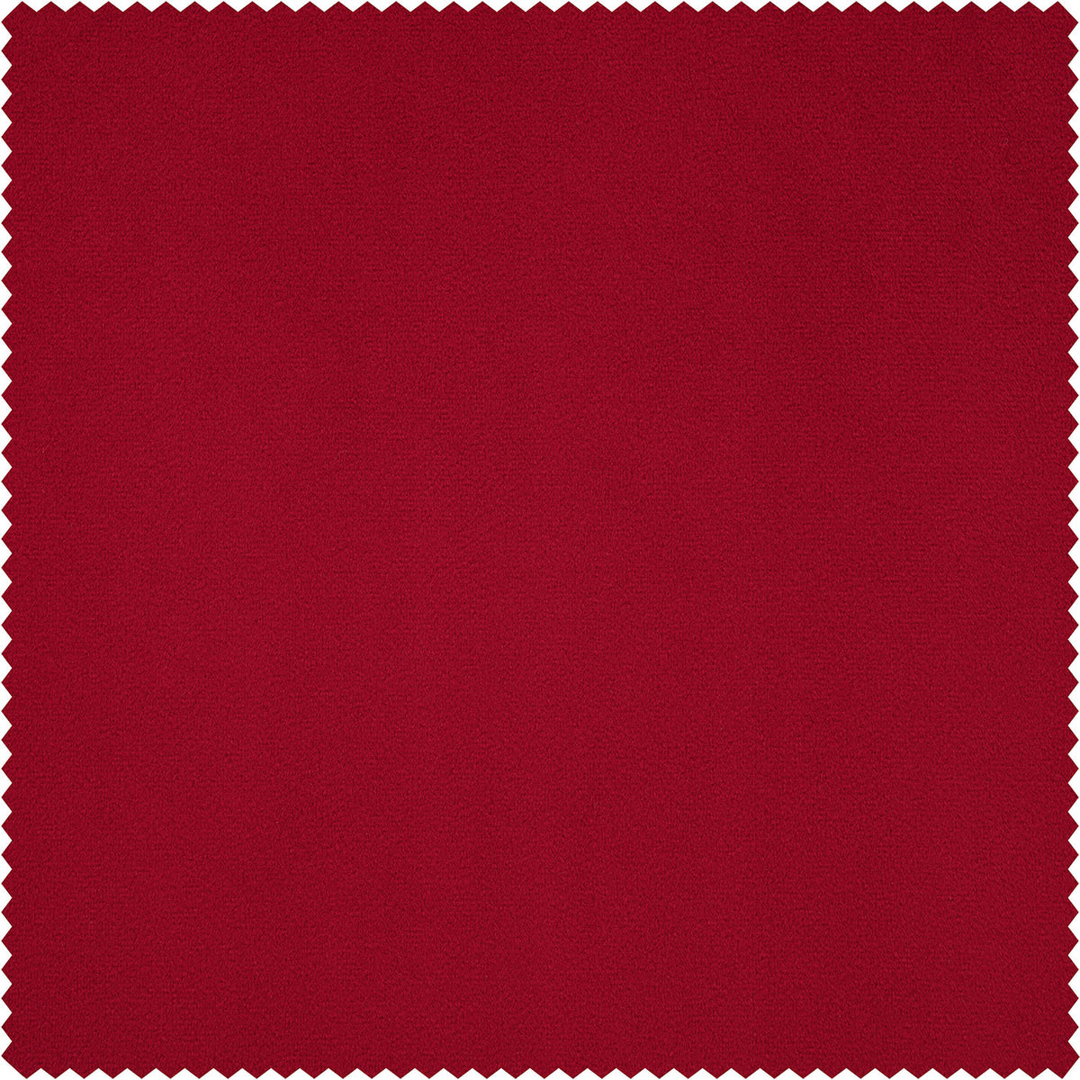 Moroccan Red Signature Velvet Custom Curtain
