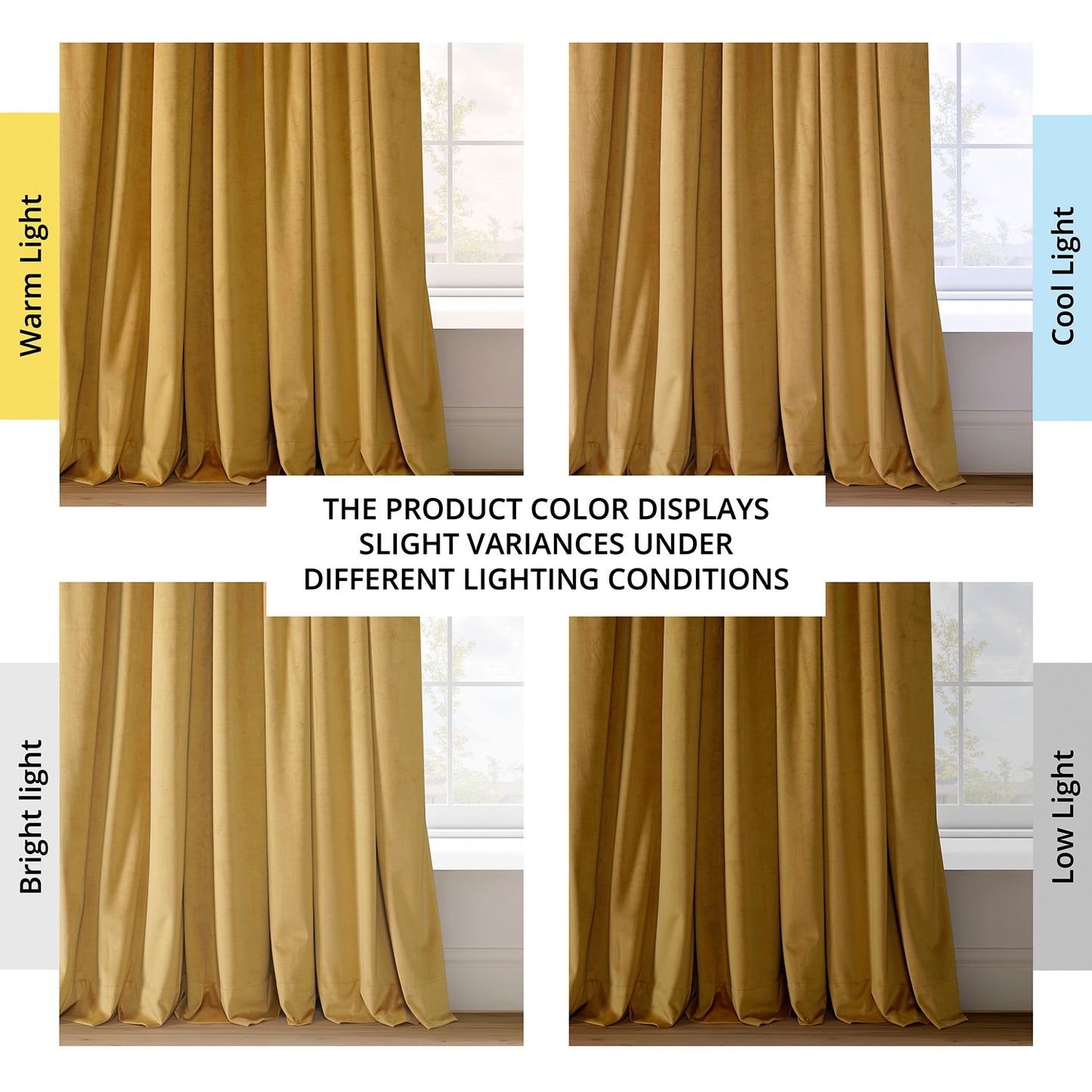 Fool's Gold Signature Velvet Blackout Curtain