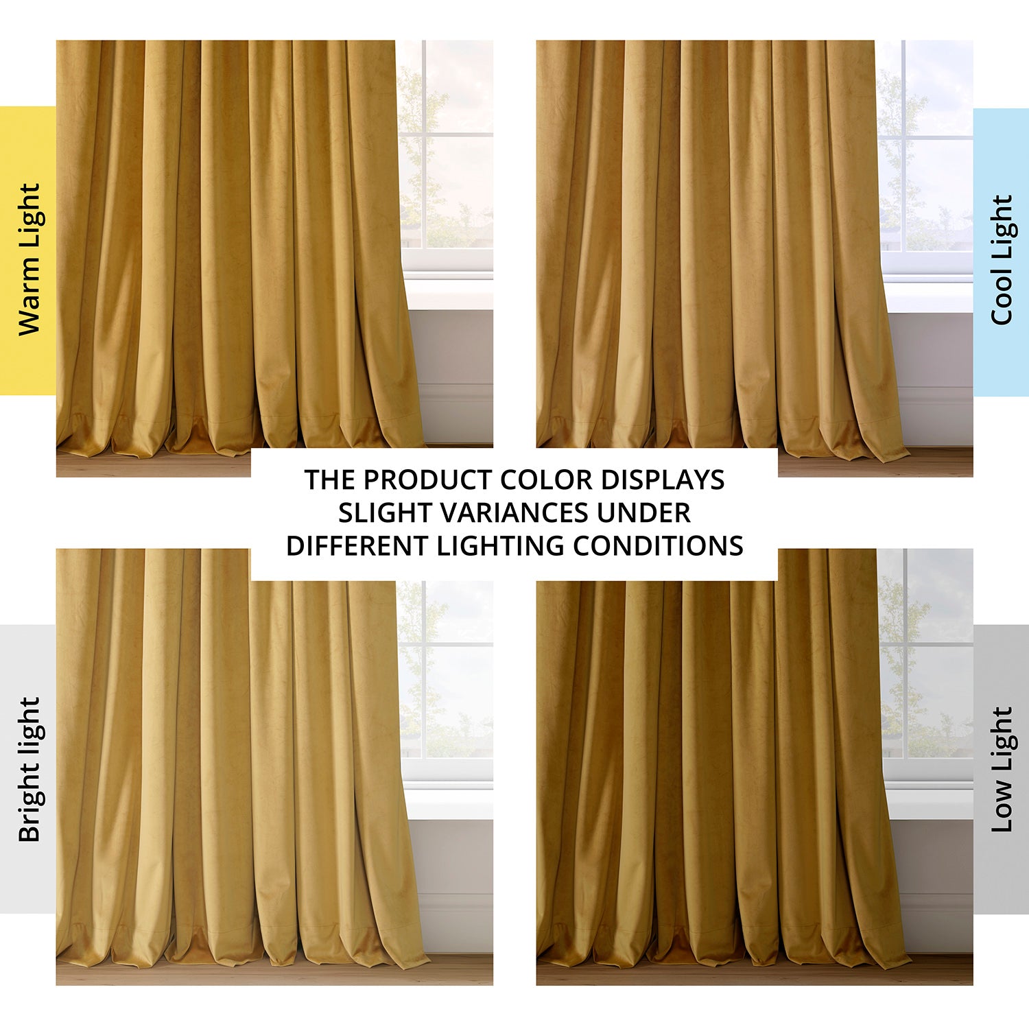 Fool's Gold Signature Velvet Blackout Curtain