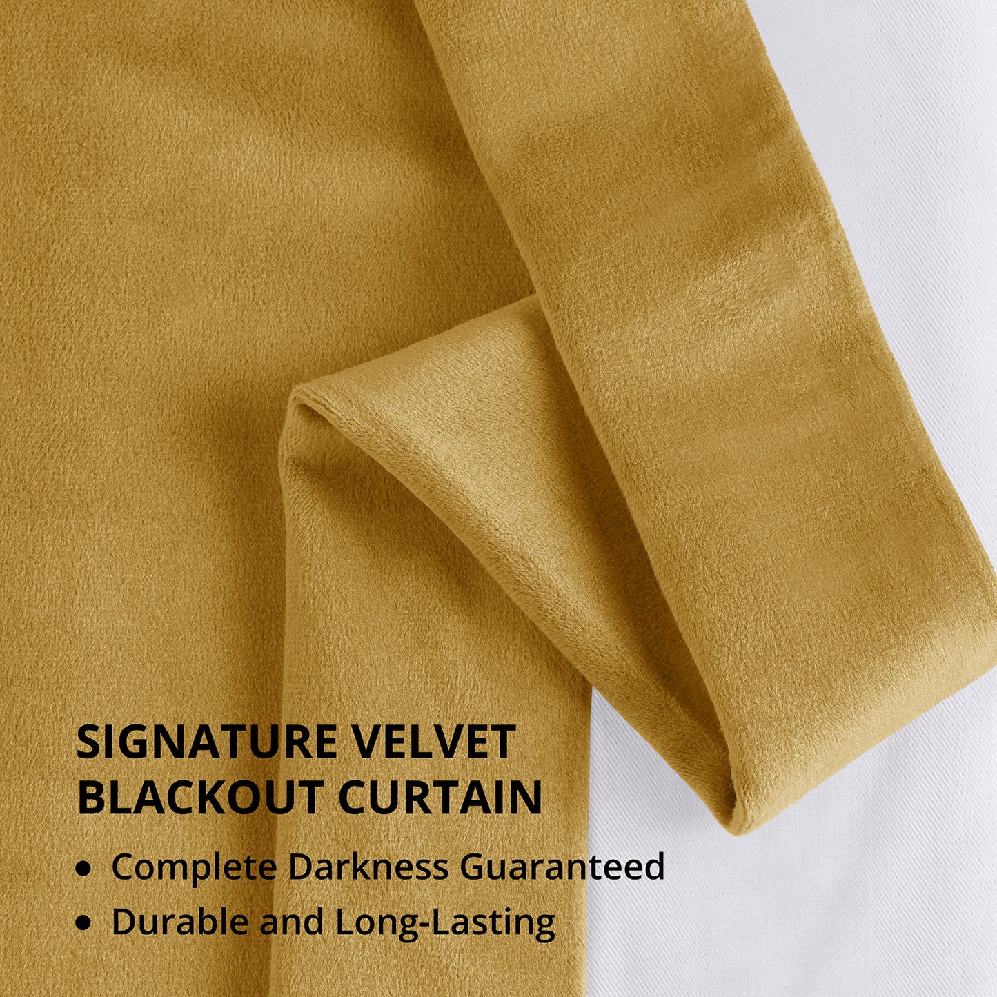 Fool's Gold Signature Velvet Blackout Curtain