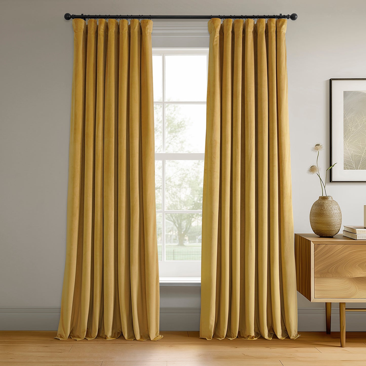 Fool's Gold Signature Velvet Blackout Curtain