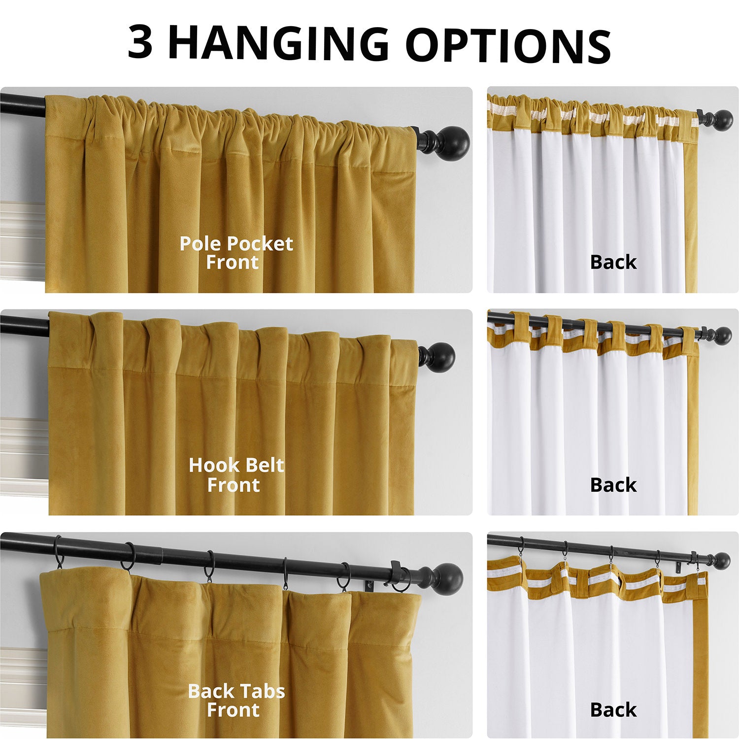 Fool's Gold Signature Velvet Blackout Curtain