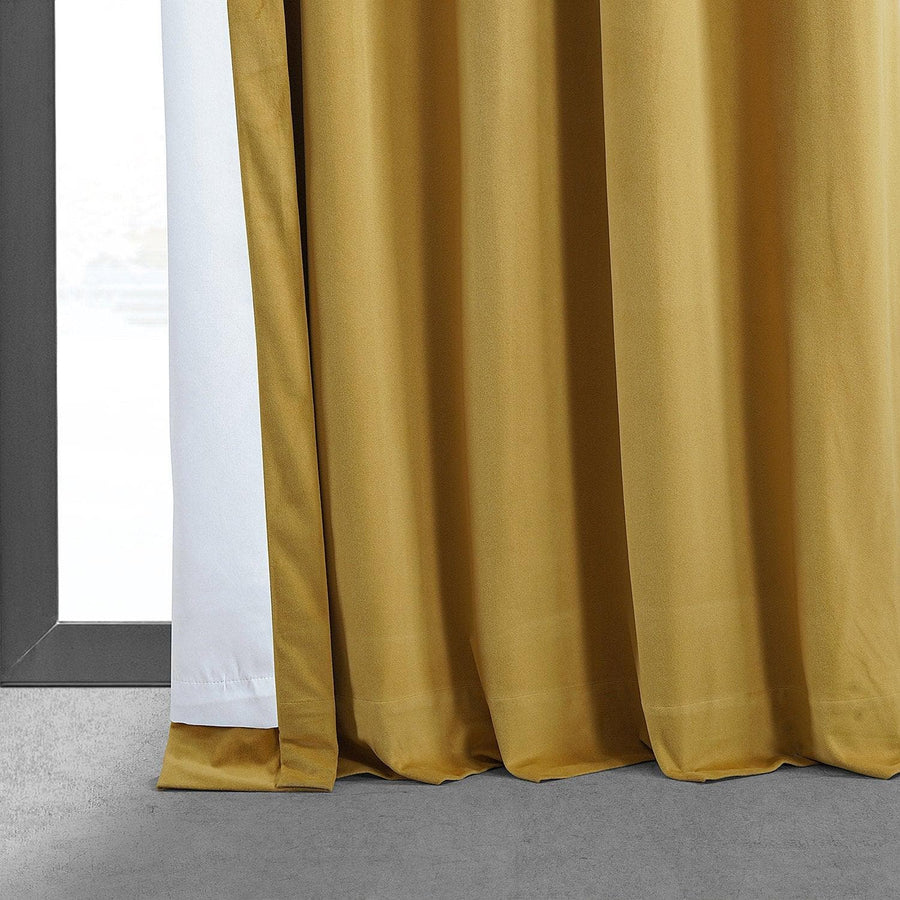 Fool's Gold Signature Velvet Blackout Curtain - HalfPriceDrapes.com