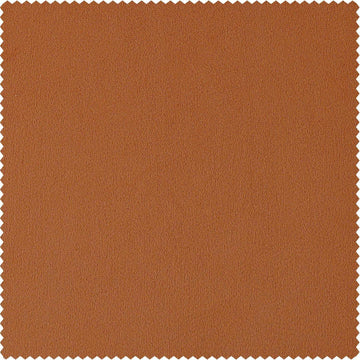 Burnt Pumpkin Signature Velvet Custom Curtain