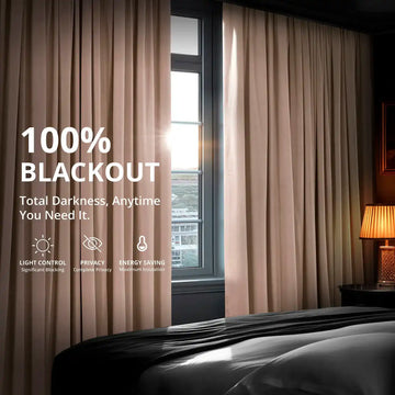 Rosey Dawn Grommet Signature Velvet Blackout Curtain