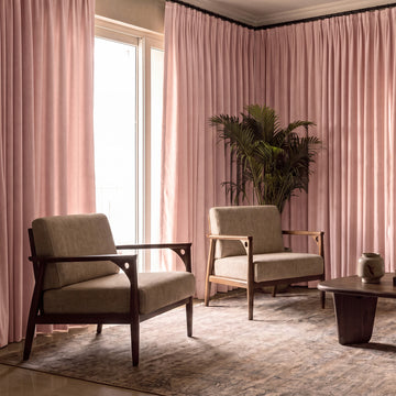 Rosey Dawn Signature Velvet Blackout Curtain