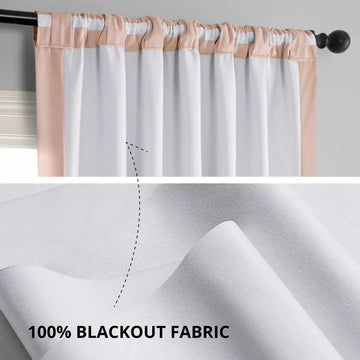 Rosey Dawn Signature Velvet Blackout Curtain