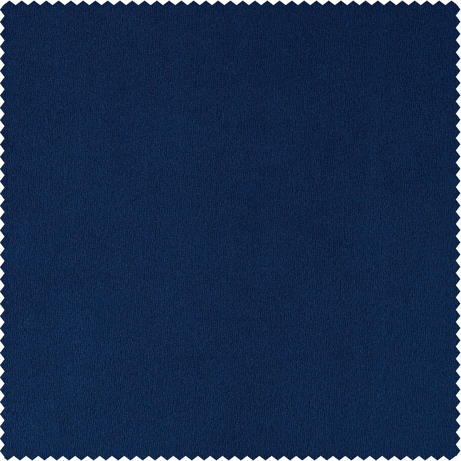 Union Blue Signature Velvet Custom Curtain