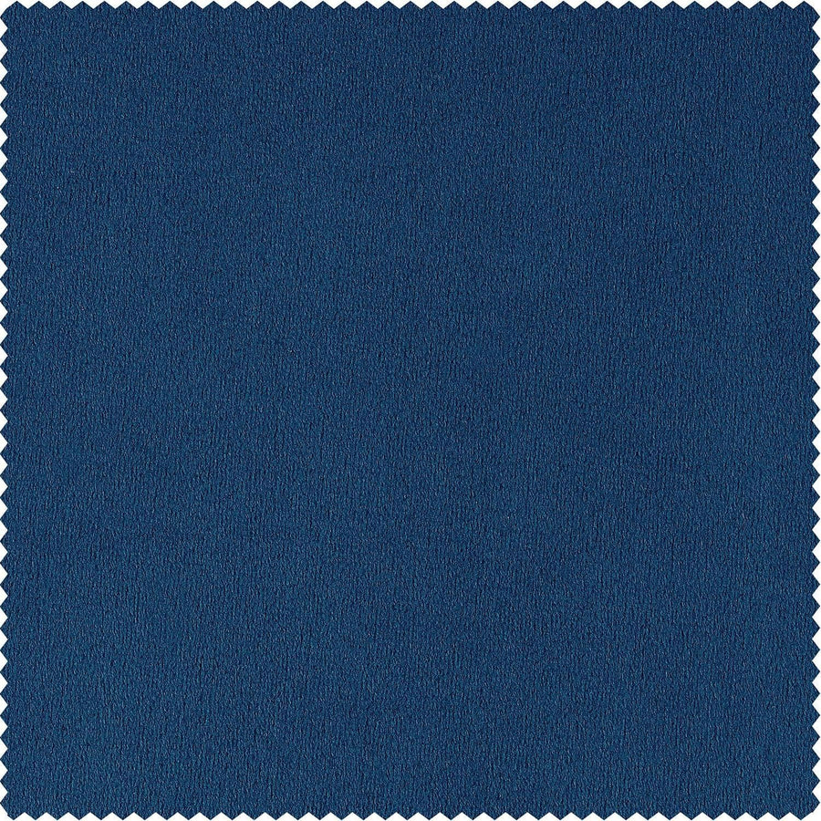 Union Blue Signature Velvet Custom Curtain - HalfPriceDrapes.com