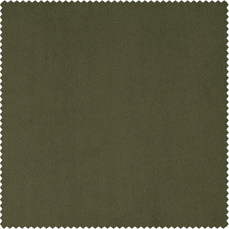 Hunter Green Signature Velvet Custom Curtain - HalfPriceDrapes.com