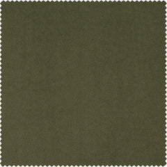 Hunter Green Signature Velvet Custom Curtain