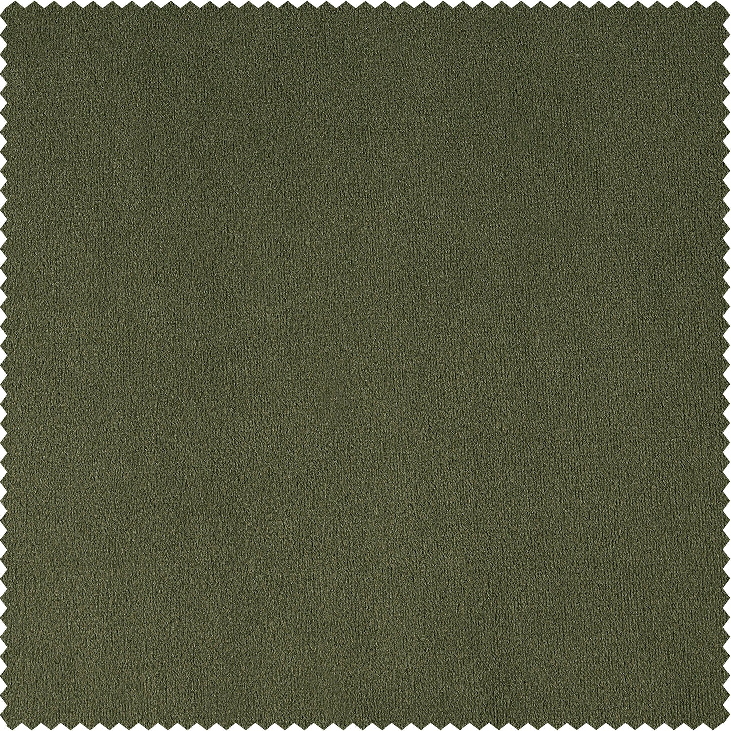 Hunter Green Signature Velvet Custom Curtain
