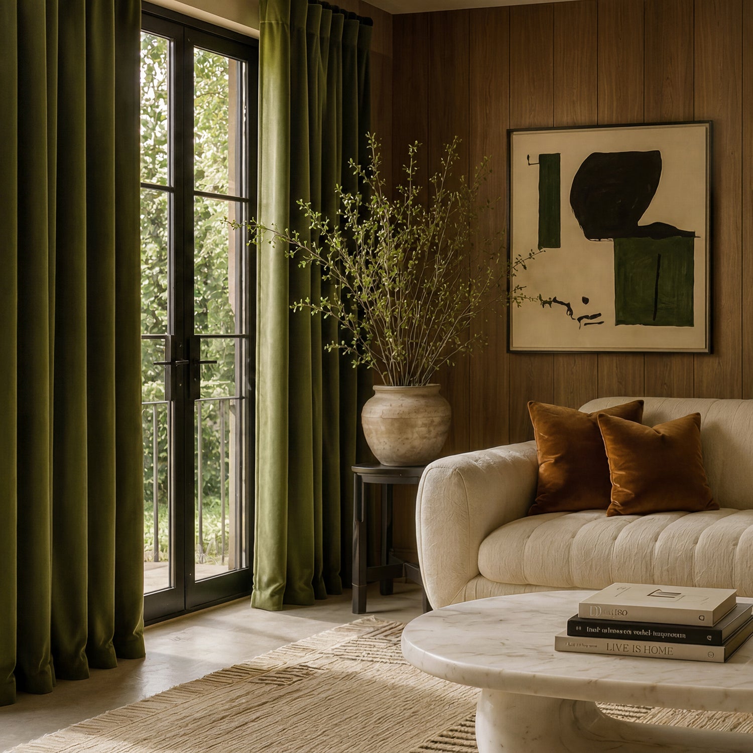 Half Price Drapes Signature Velvet Curtain
