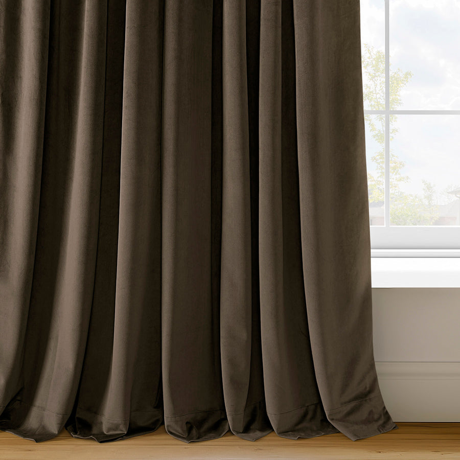 Java Signature Velvet Custom Curtain