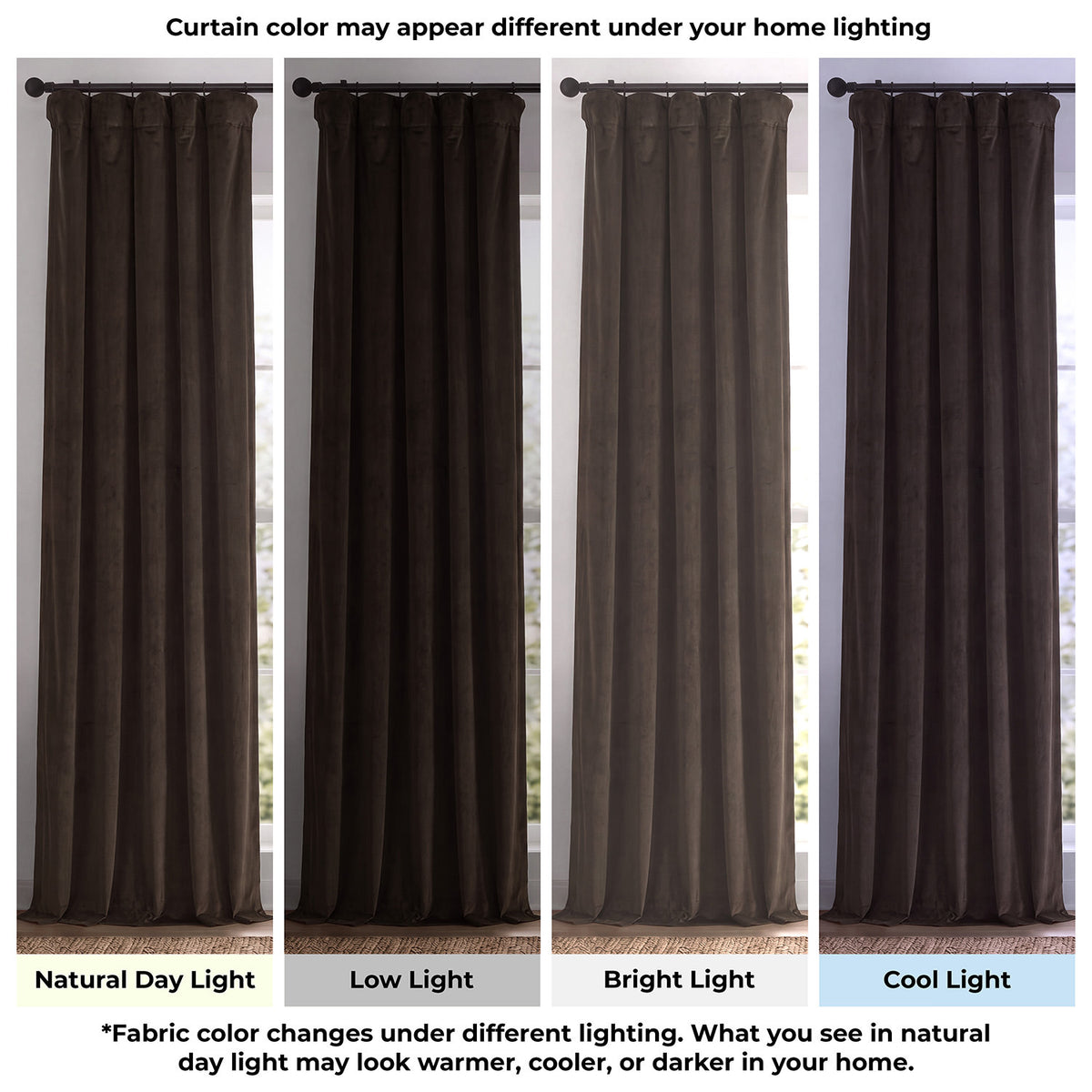 Java Signature Velvet Blackout Curtain