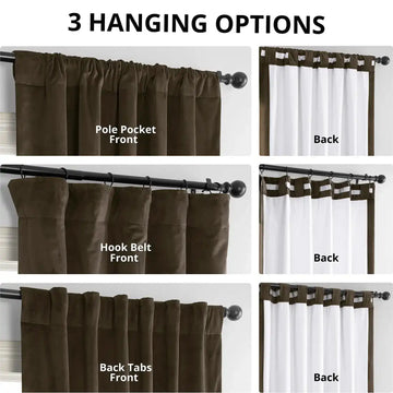 Java Signature Velvet Blackout Curtain