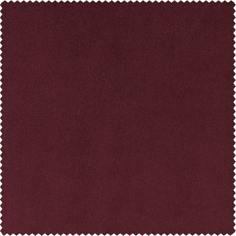 Burgundy Signature Velvet Custom Curtain - HalfPriceDrapes.com