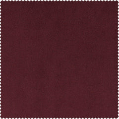 Burgundy Signature Velvet Custom Curtain