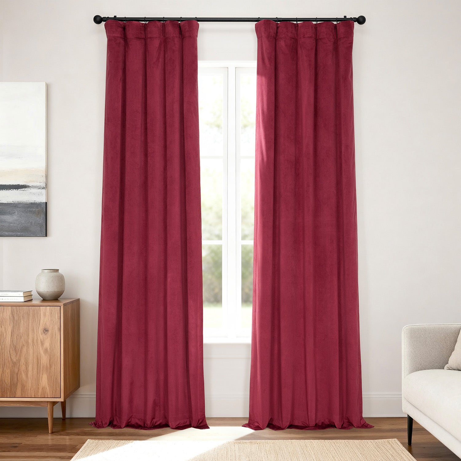 Signature Velvet Blackout Curtain - Thumbnail 3