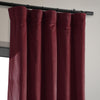Burgundy Signature Velvet Blackout Curtain - HalfPriceDrapes.com