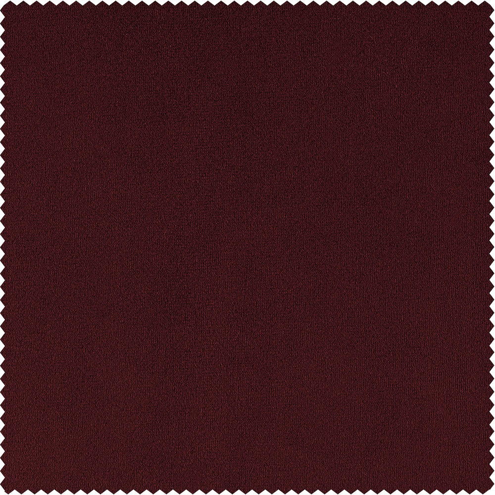 Burgundy Signature Velvet Swatch