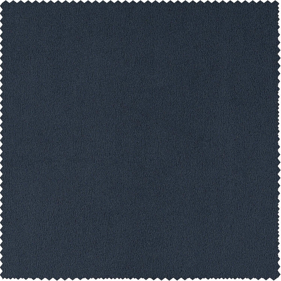 Midnight Blue Signature Velvet Custom Curtain - HalfPriceDrapes.com