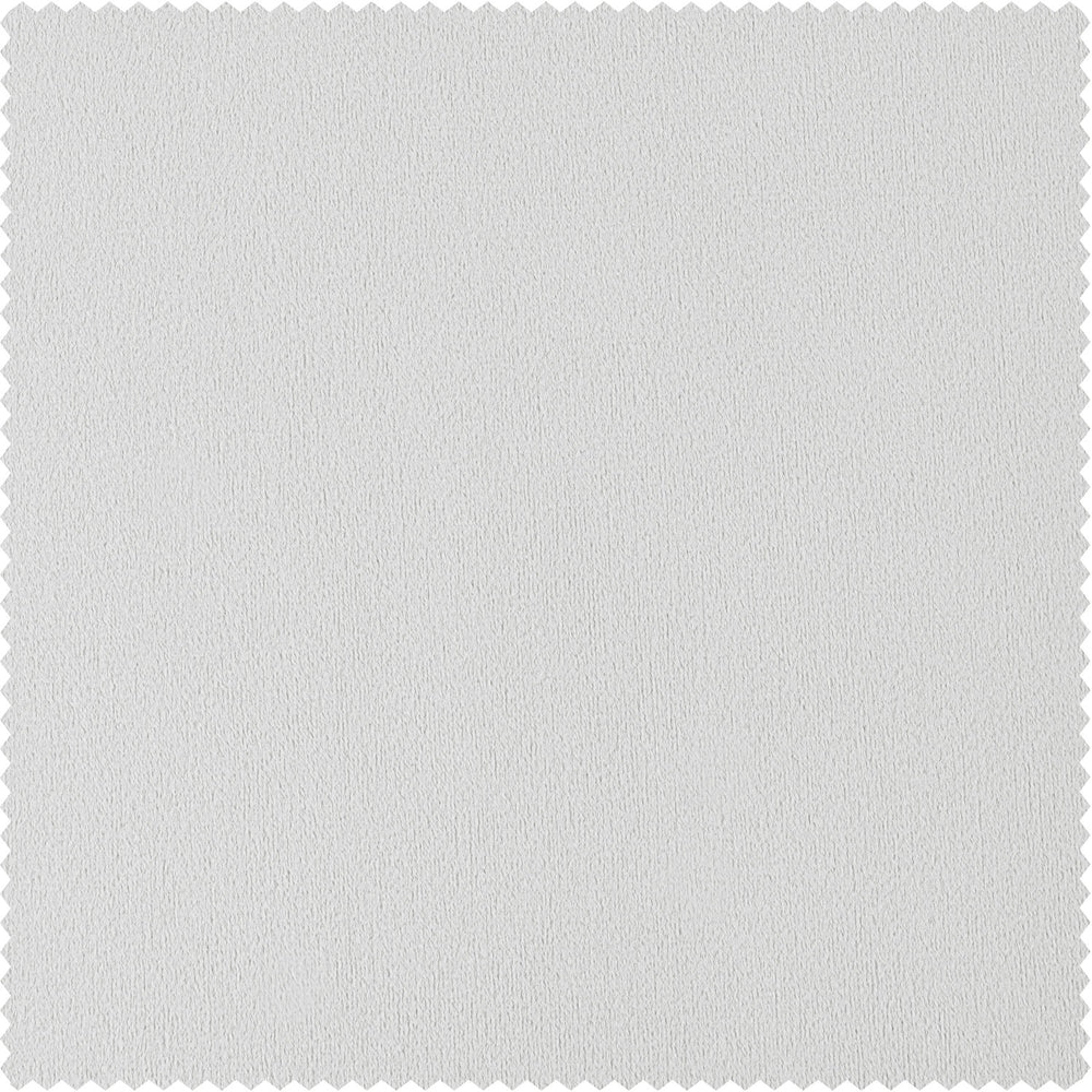 Primary White Signature Velvet Custom Curtain