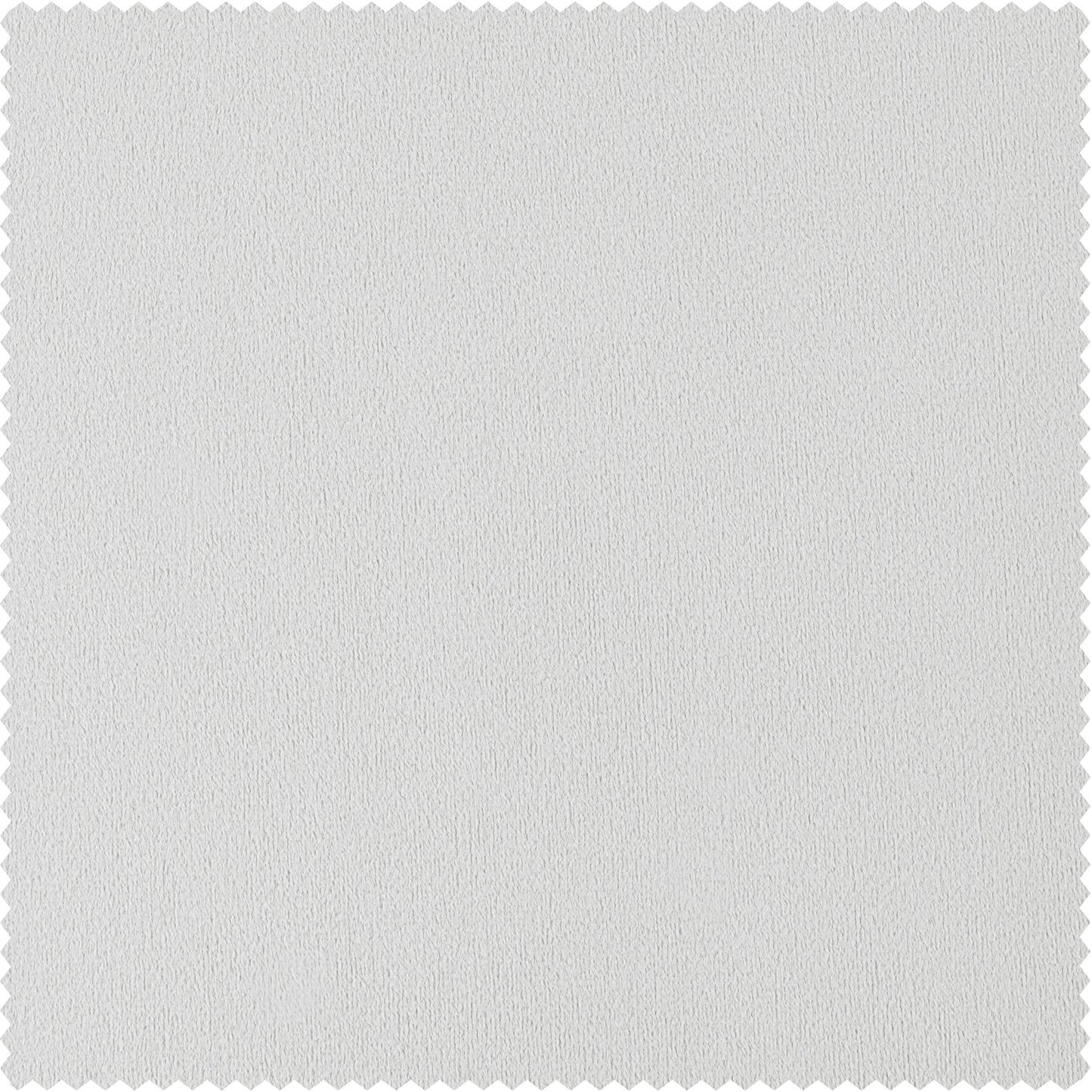 Primary White Signature Velvet Custom Curtain