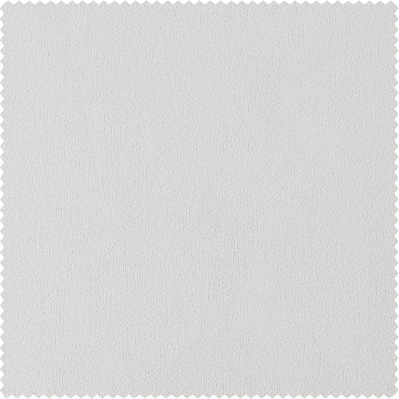 Primary White Signature Velvet Custom Curtain