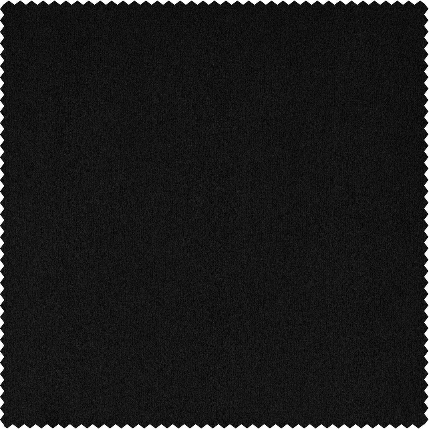 Black Signature Extra Wide Velvet Blackout Curtain