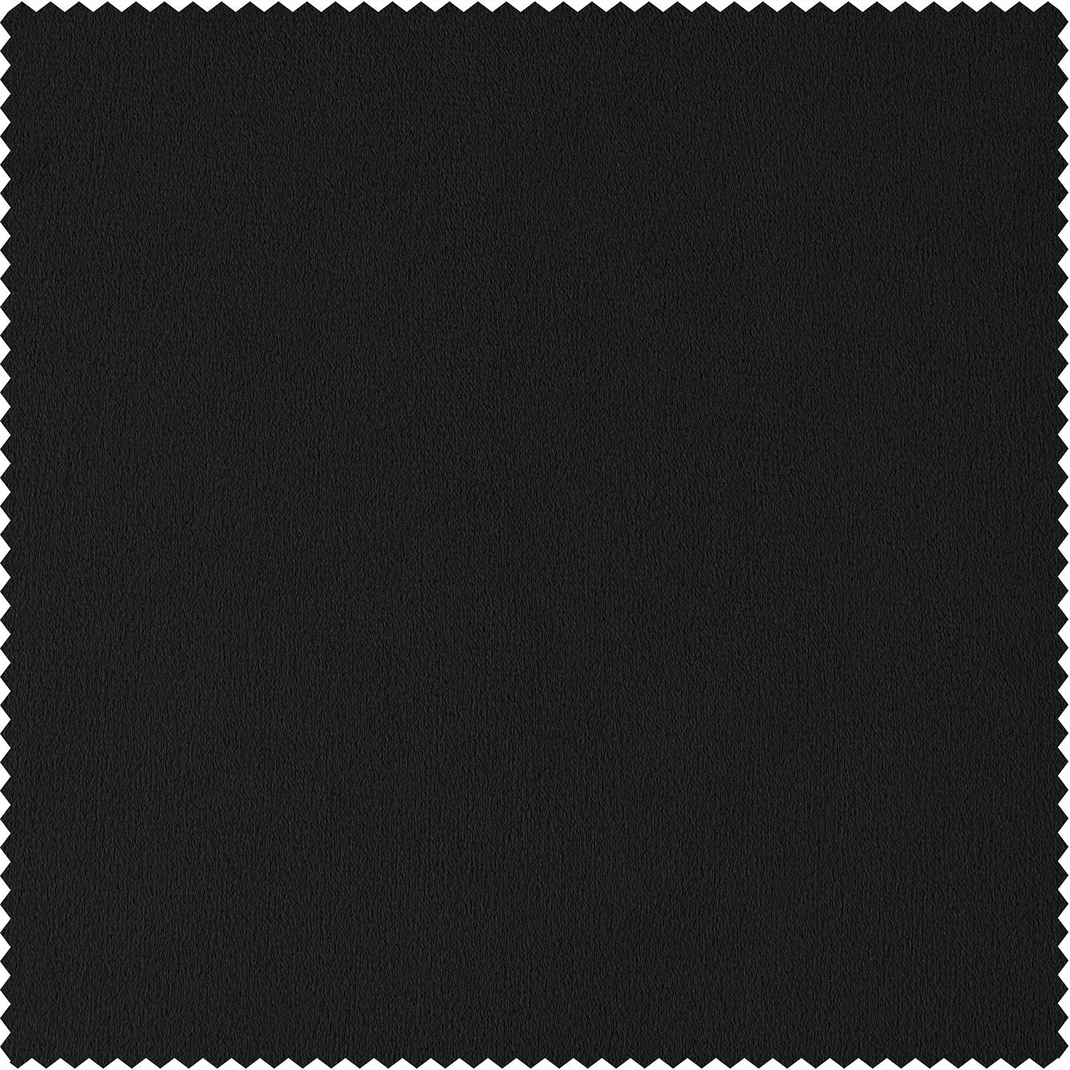 Black Signature Extra Wide Velvet Swatch