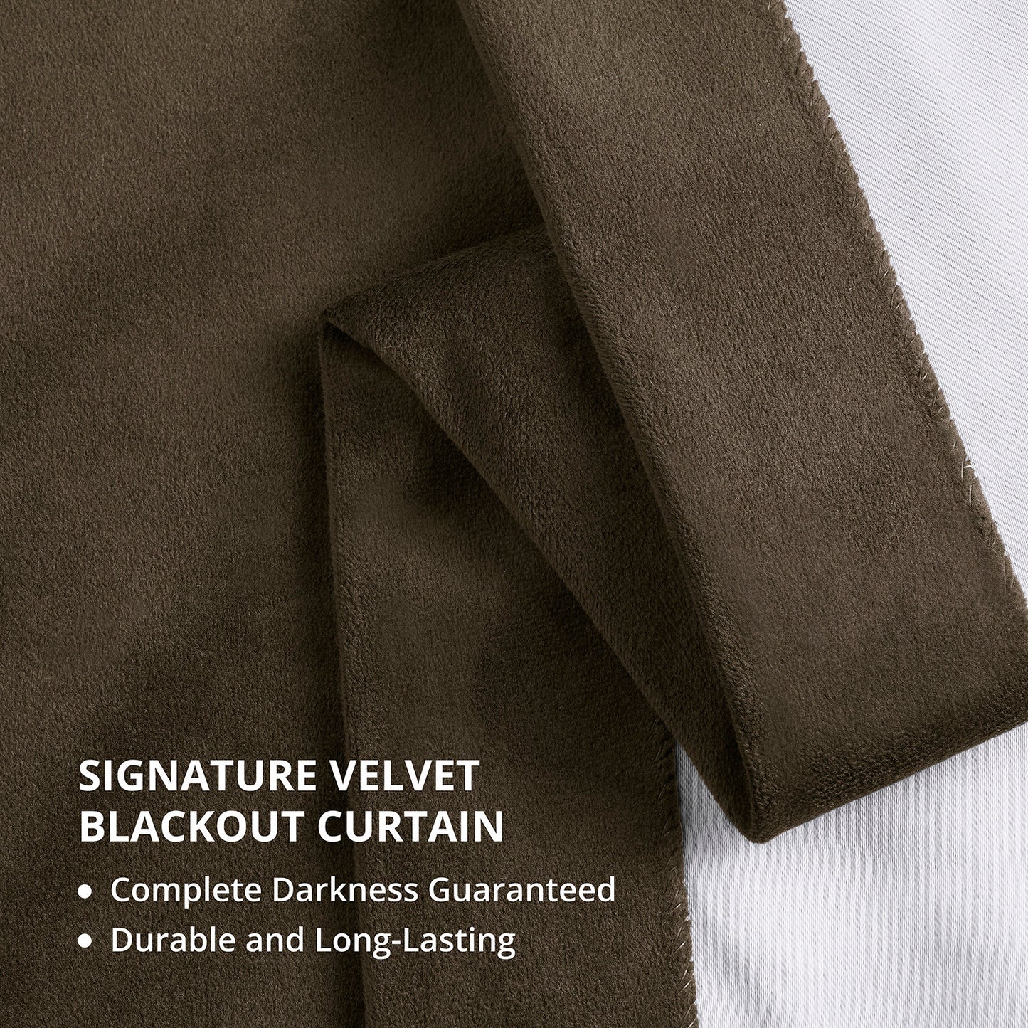 Java Signature Extra Wide Velvet Blackout Curtain