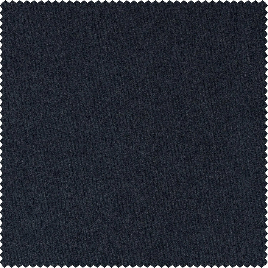Midnight Blue Signature Extra Wide Velvet Swatch - HalfPriceDrapes.com