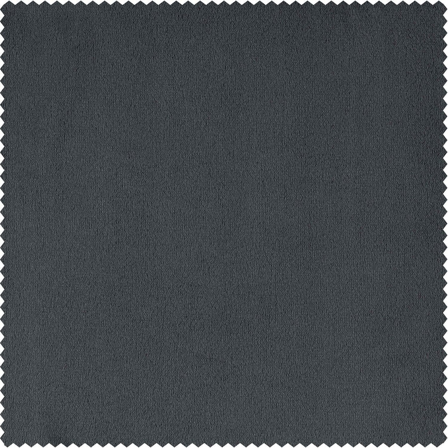Natural Grey Signature Extra Wide Velvet Swatch - HalfPriceDrapes.com