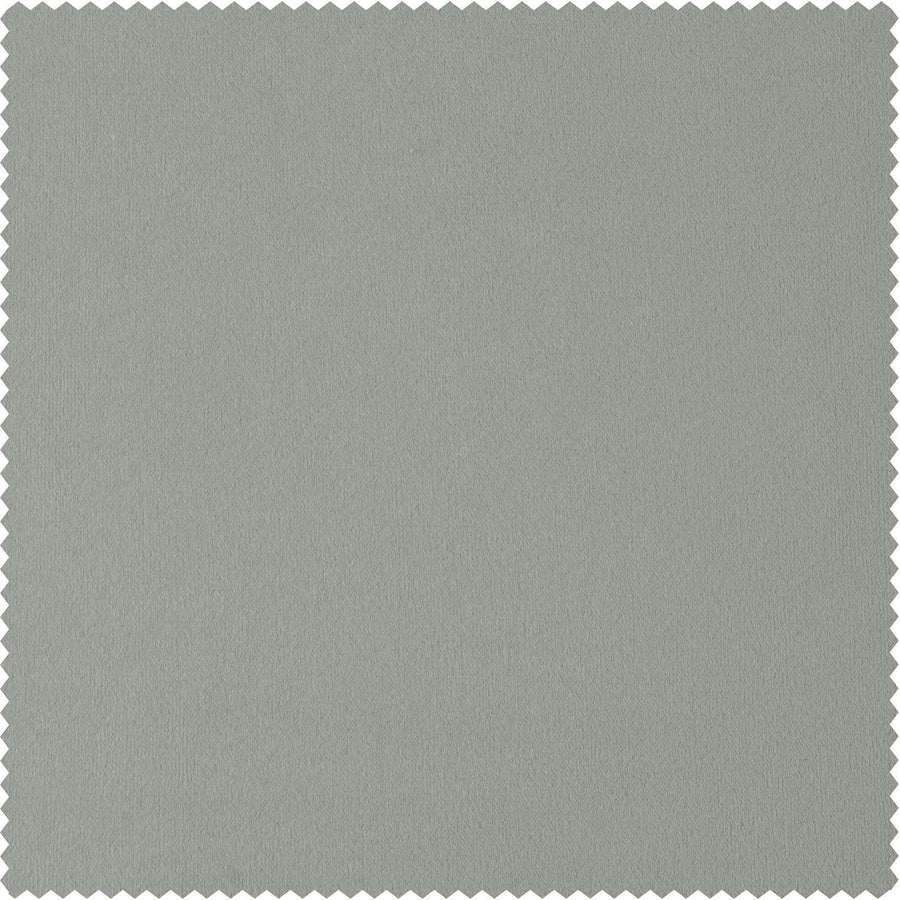 Reflection Grey Signature Extra Wide Velvet Swatch - HalfPriceDrapes.com
