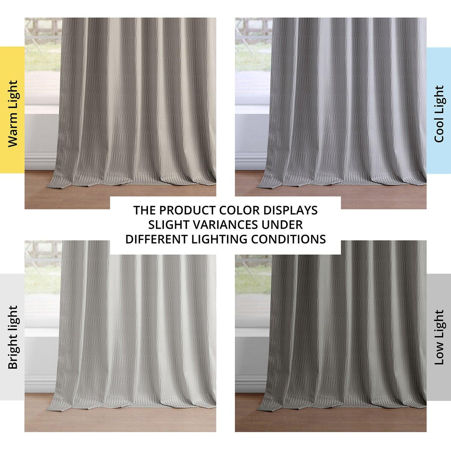 Pewter Lounge Embossed Velvet Curtain - HalfPriceDrapes.com