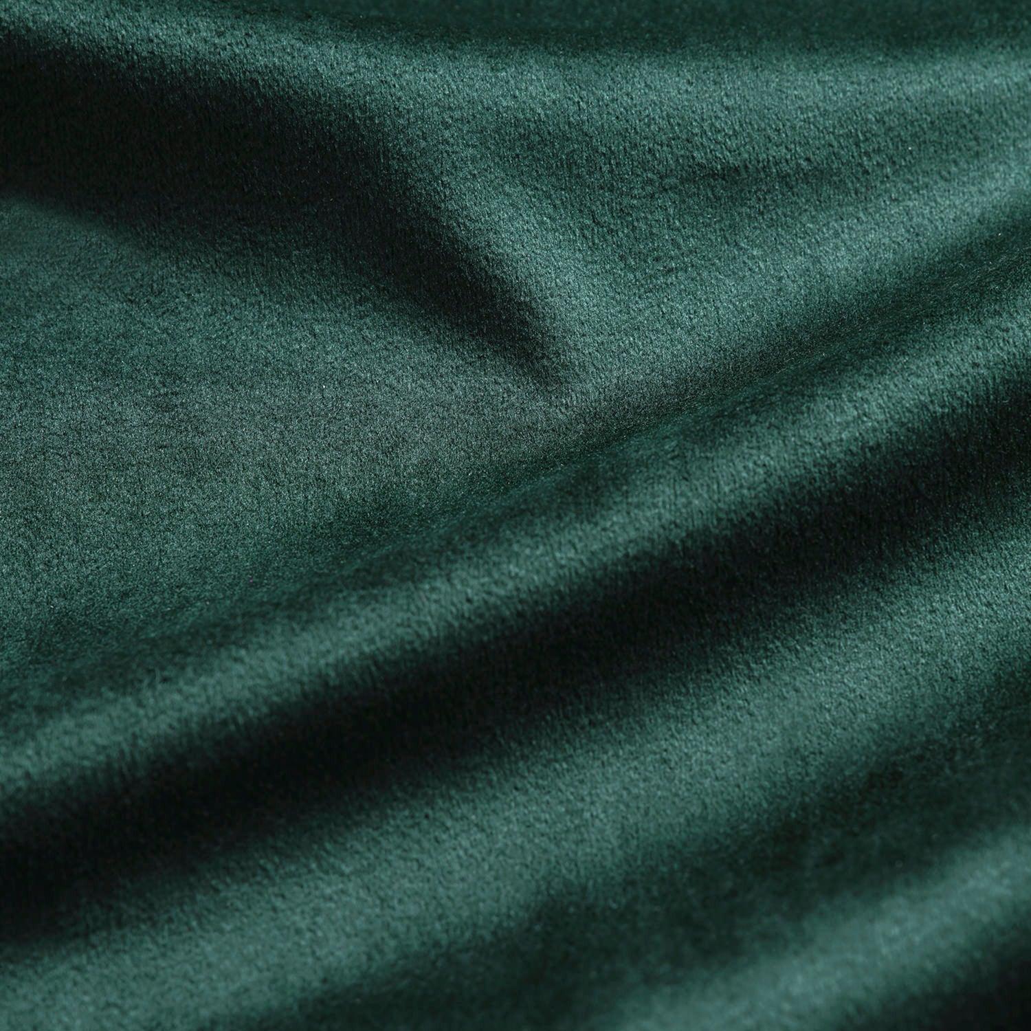 Deep Green Simply Velvet Room Darkening Curtain Pair (2 Panels)