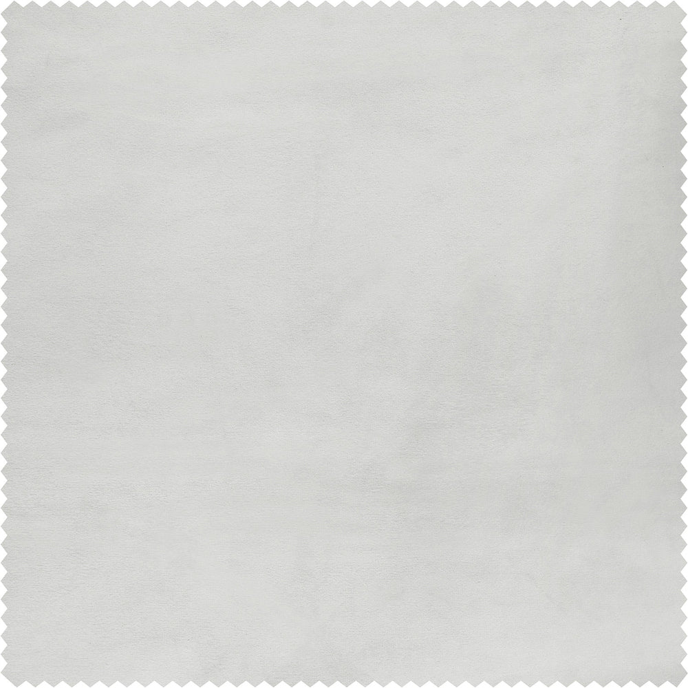 Pillow White Heritage Plush Velvet Custom Curtain